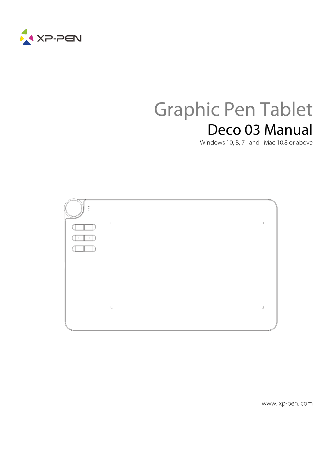 XP-Pen Deco 03 User Manual