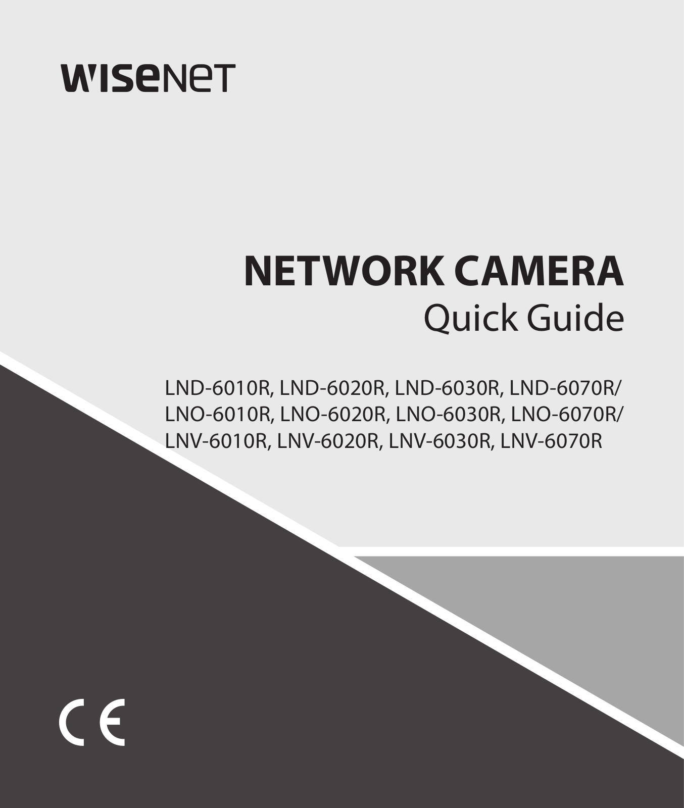 Wisenet LNV-6030R, LNV-6020R, LNV-6010R, LNO-6070R, LNO-6020R User Manual