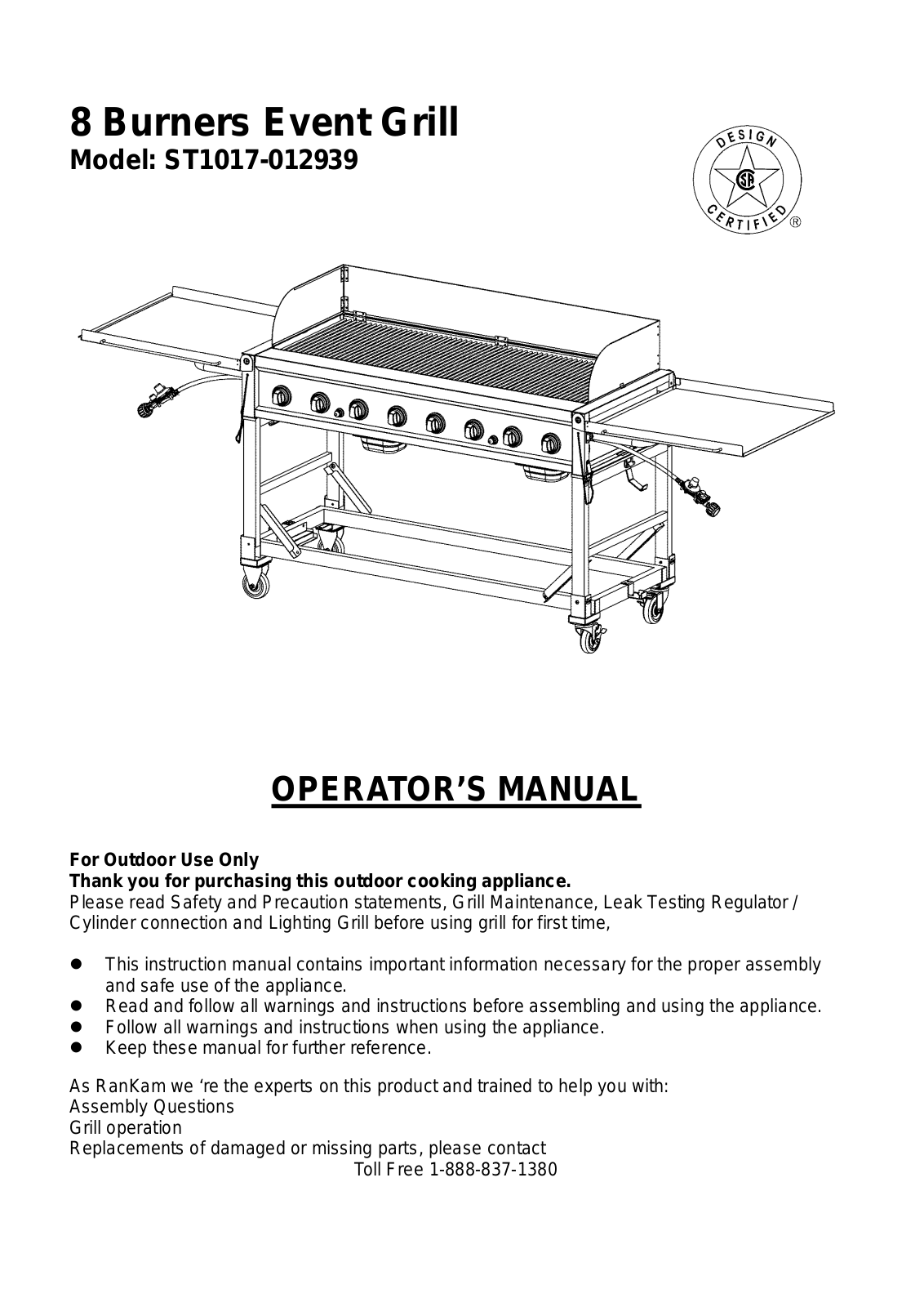 Sams St1017-012939 Owner's Manual