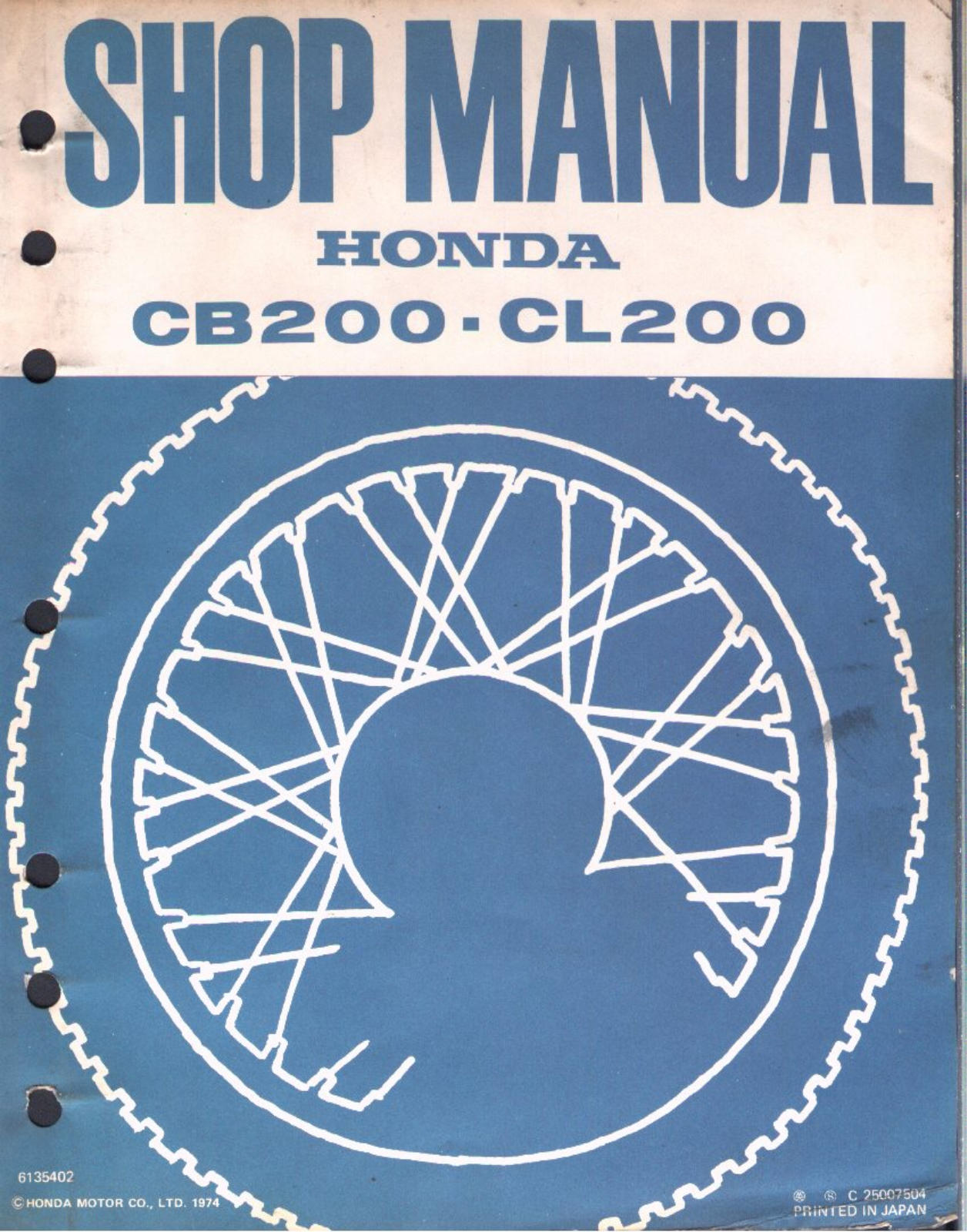 Honda CL200 (1974) User Manual