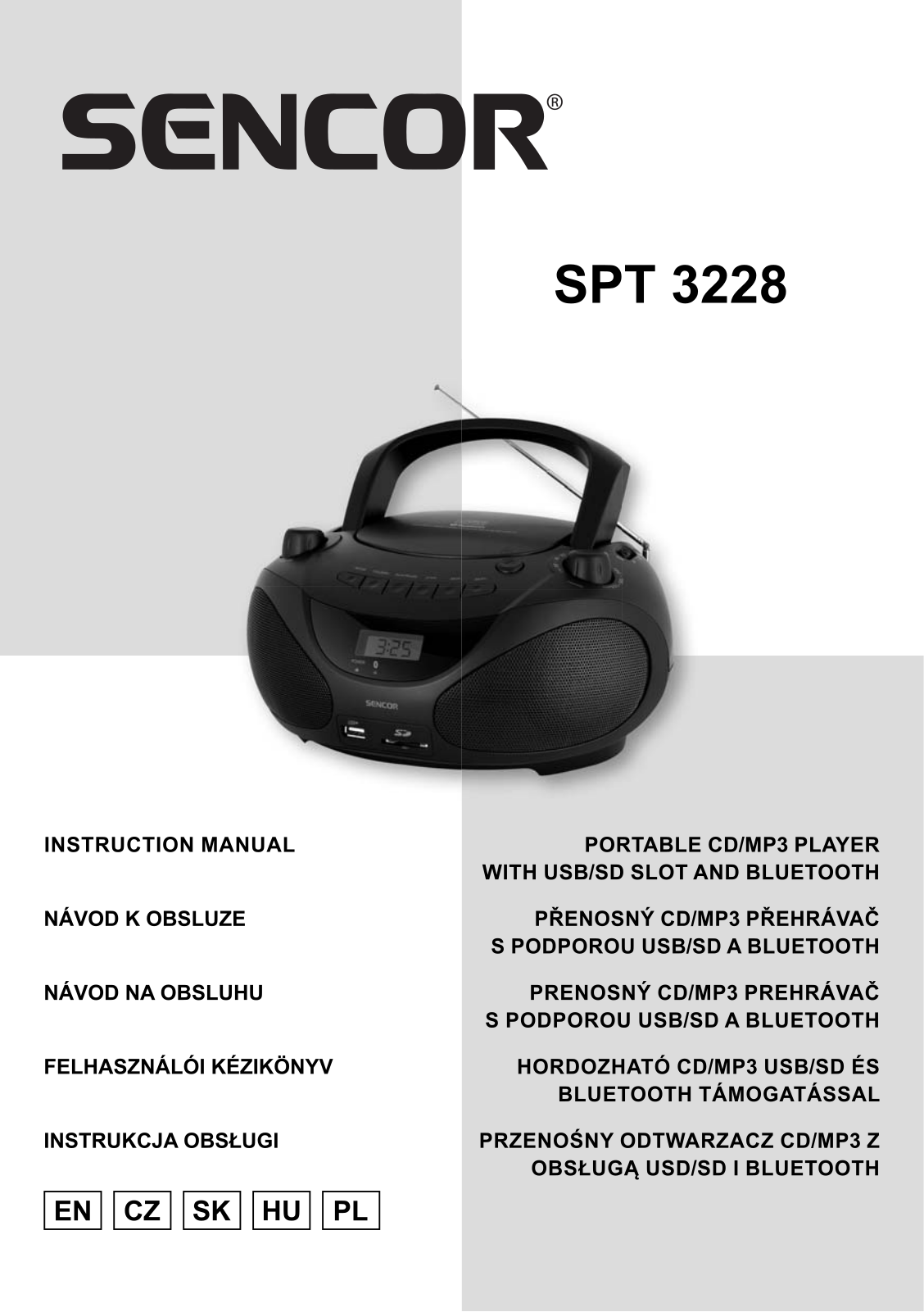 Sencor SPT 3228 User Manual