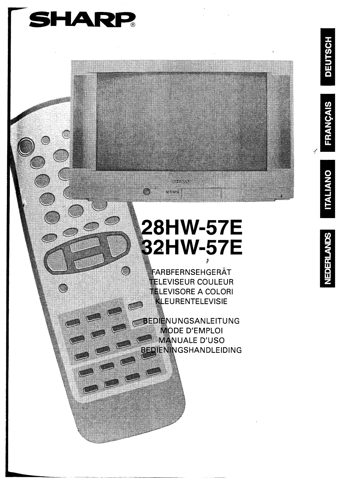 Sharp 28HW-57E, 32HW-57E User Manual