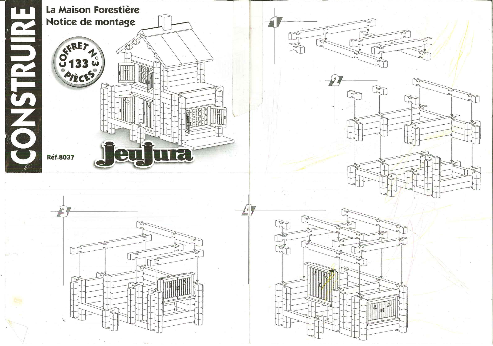 JEUJURA MAISON FORSTIERE 8037 User Manual