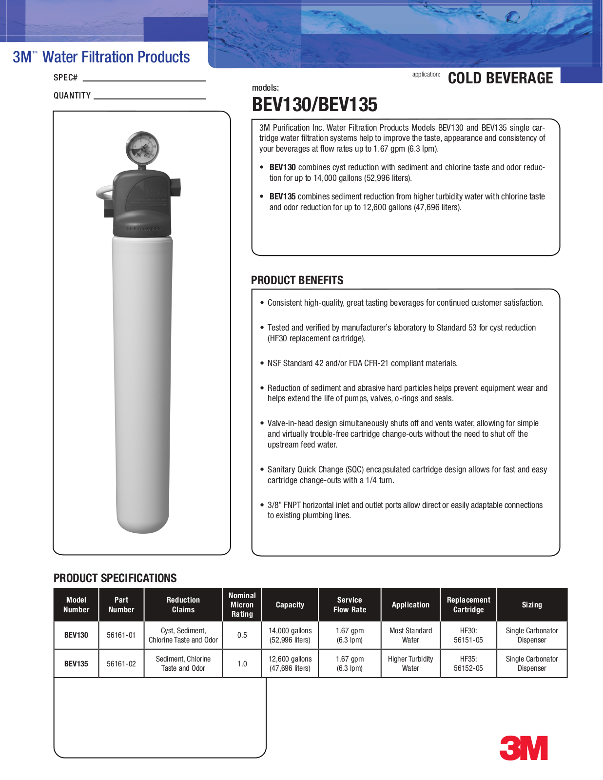 3M BEV135 User Manual