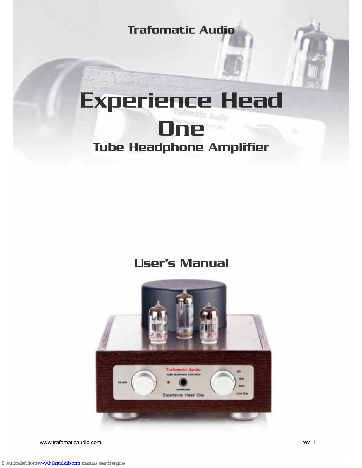 Trafomatic Audio Experience Head One User Manual