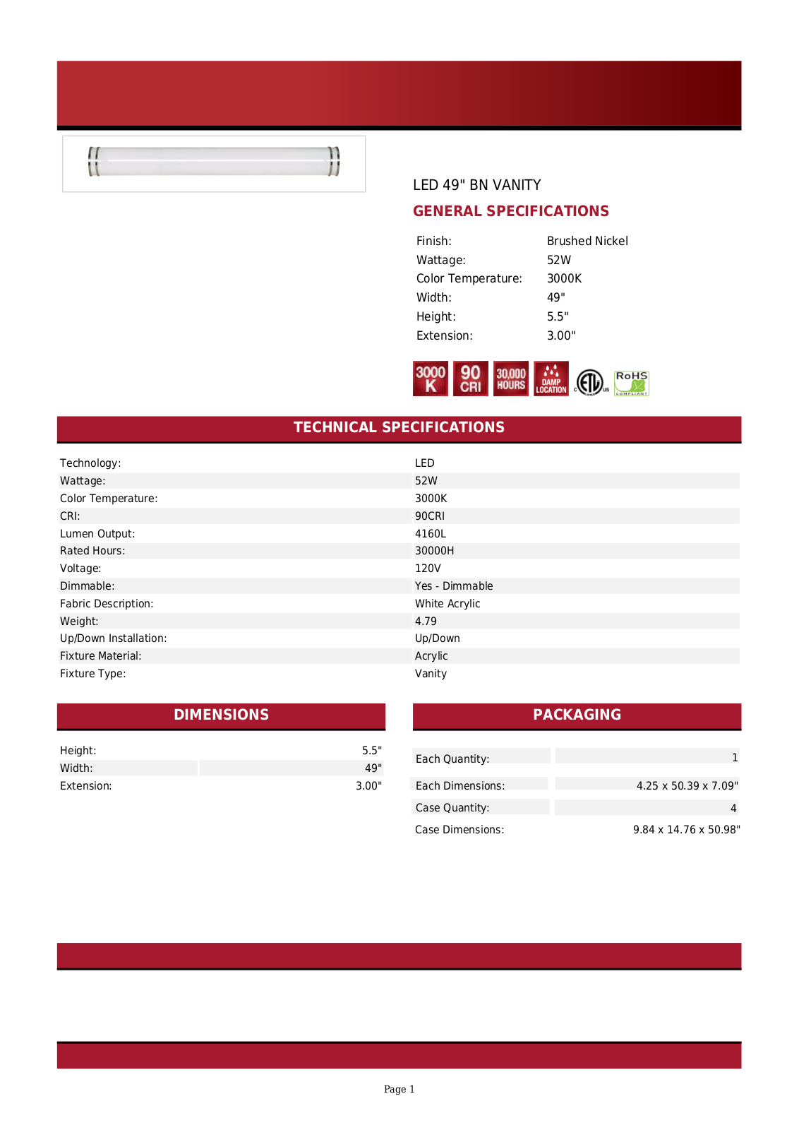 Wade Logan LRUN3810 Specifications - ManualMachine.com
