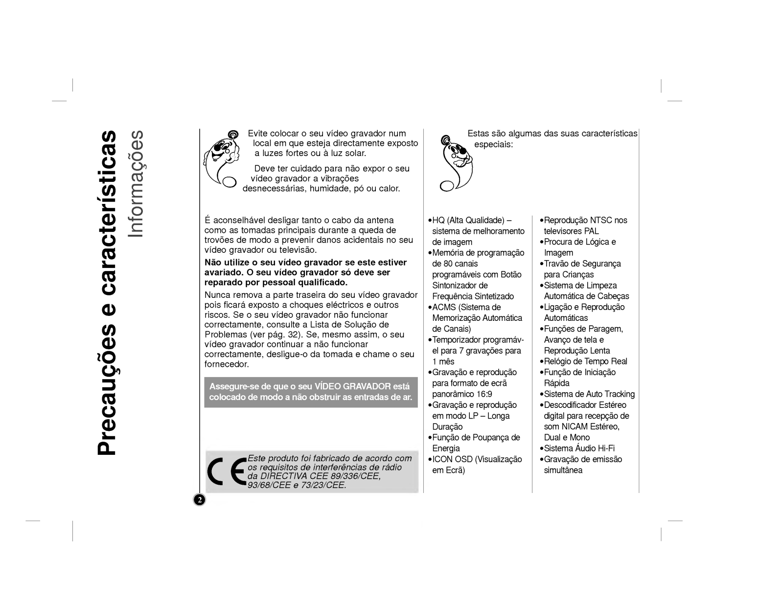 Firstline VCR-611 User Manual