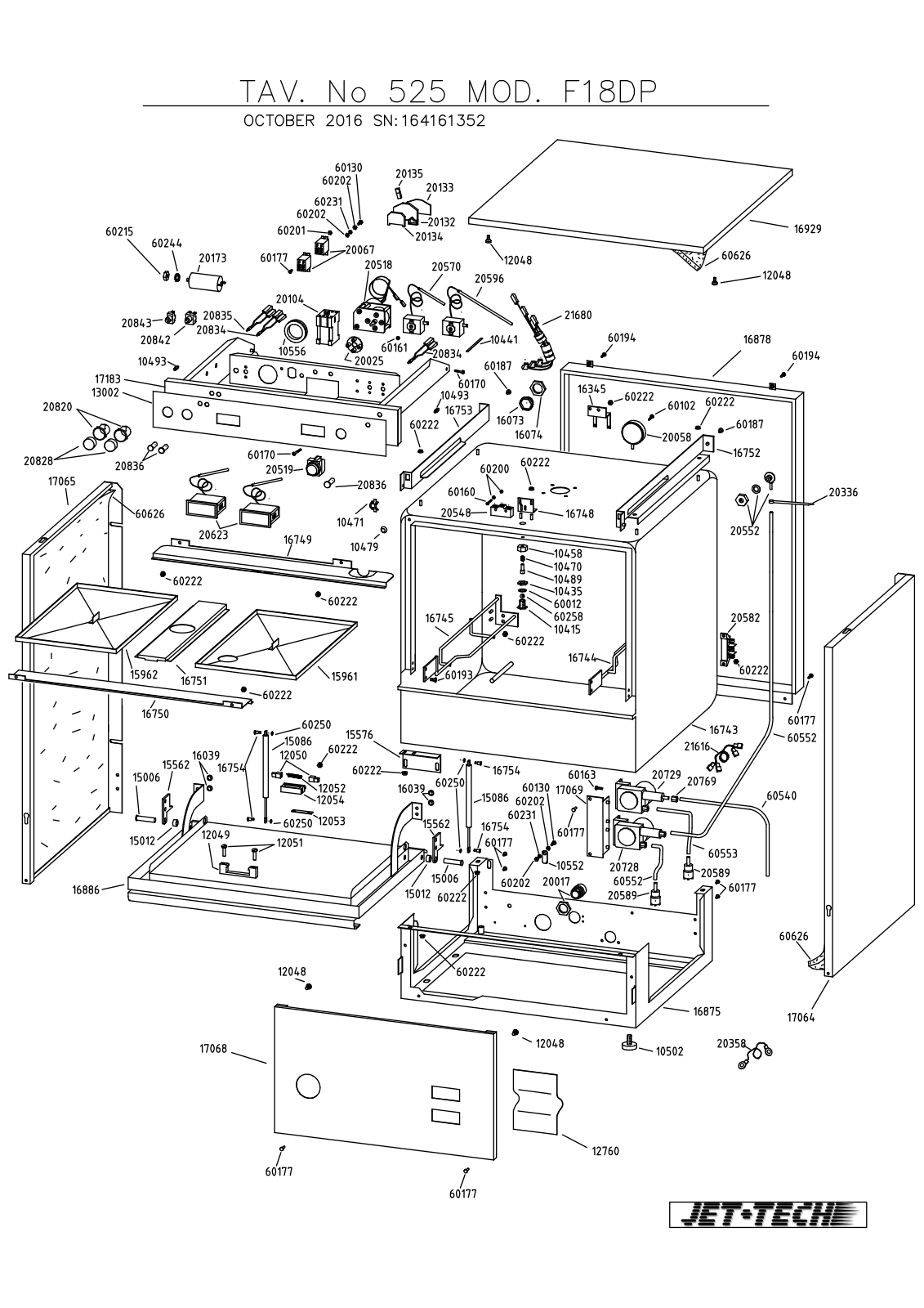 Jet-Tech F18DP Content