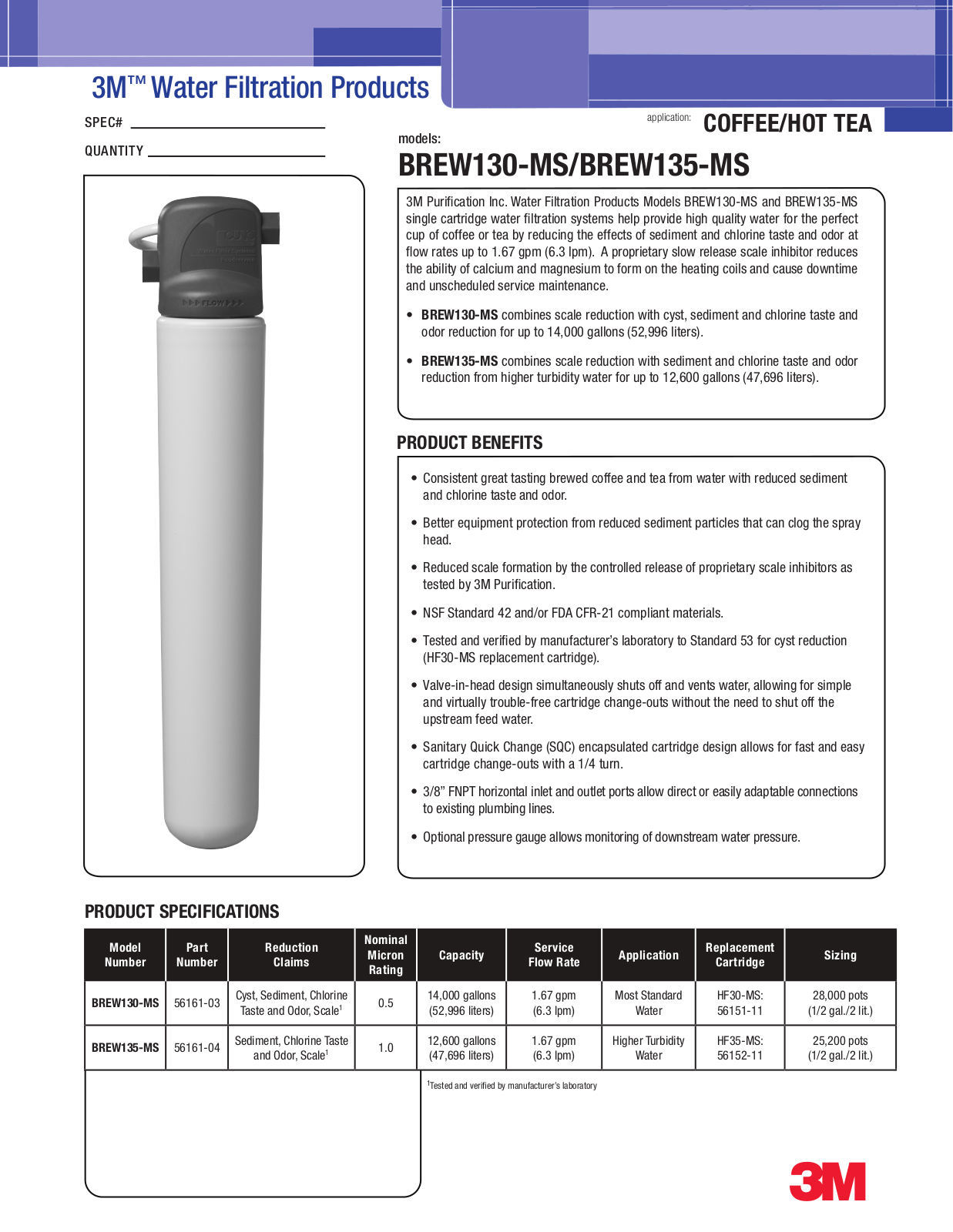 3M BREW135-MS User Manual