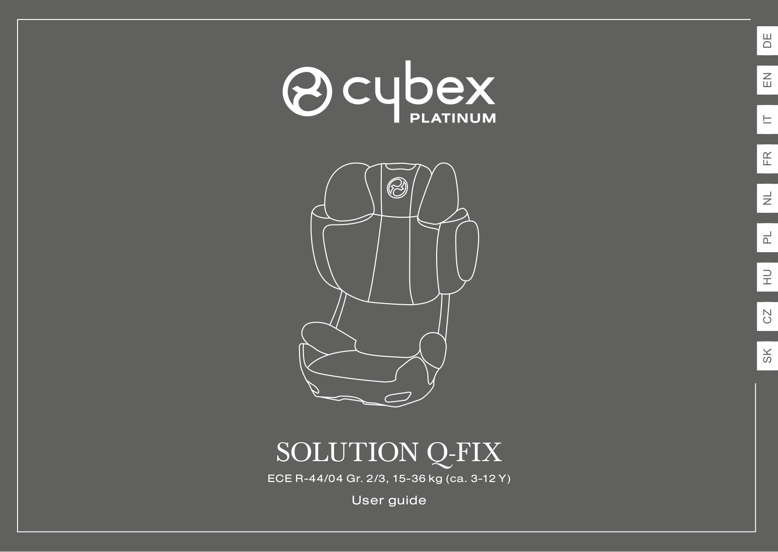 Cybex Solution Q-Fix User Manual