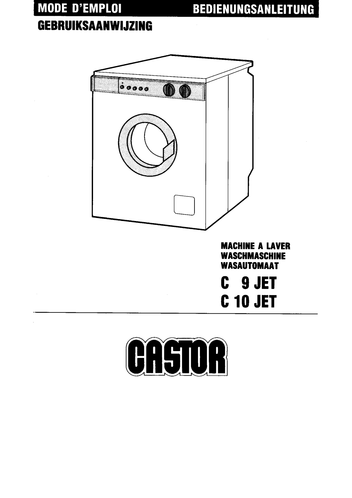 Castor C9 Jet, C10 Jet User Manual