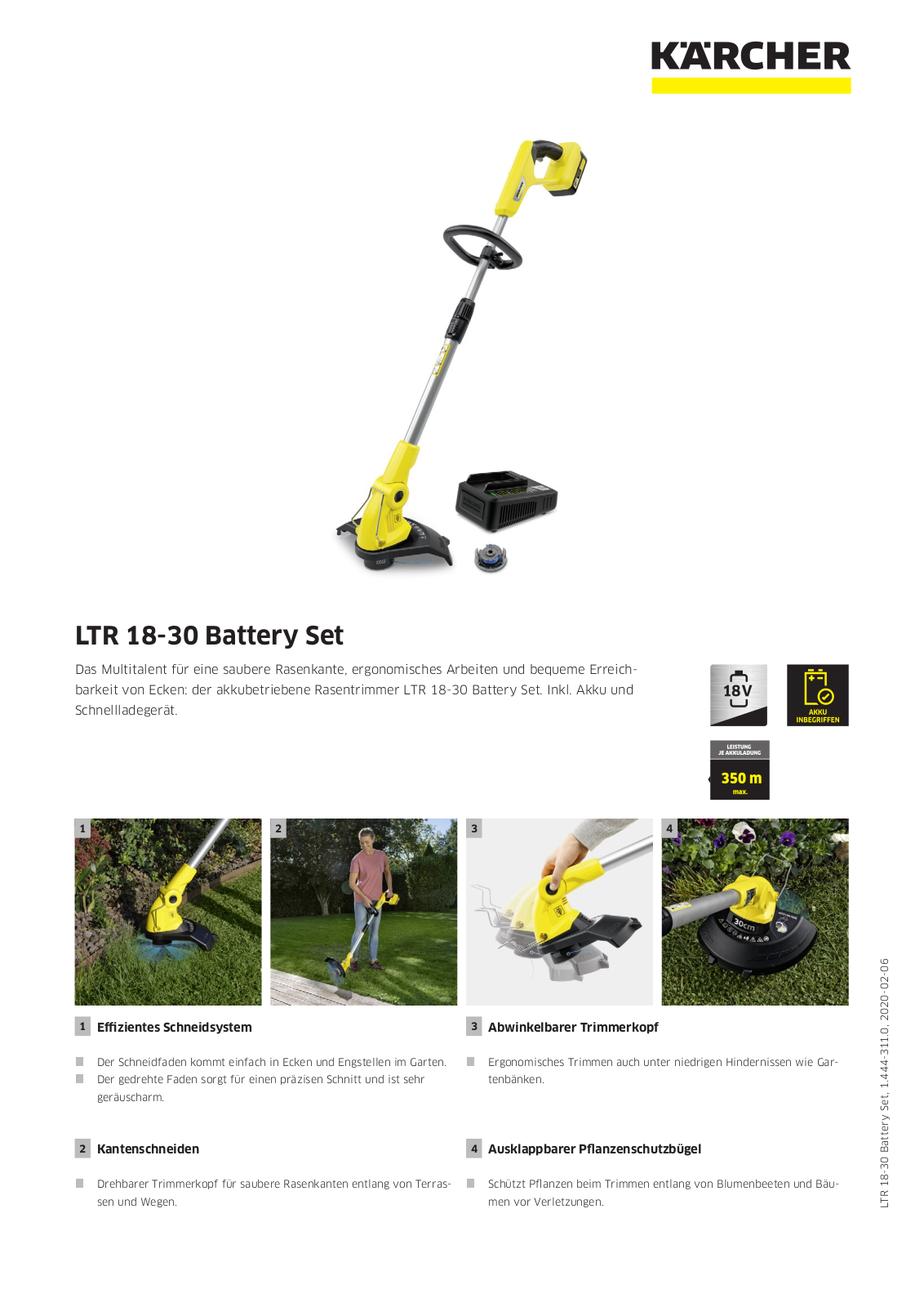 Kärcher LTR 18-30 Battery Set User Manual