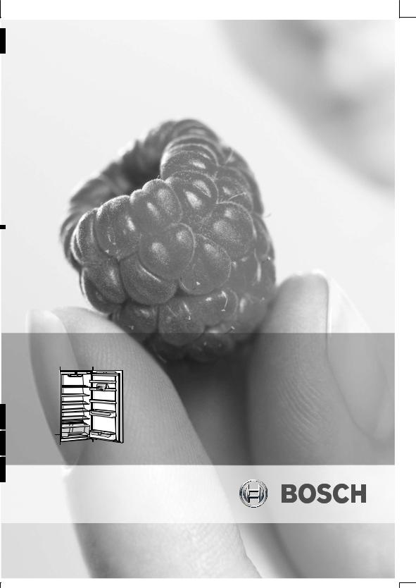 Bosch KIR18A50FF, KIR18A40GB, KIR18A50 Manual
