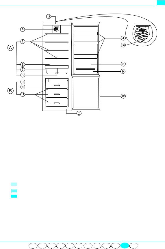 Whirlpool ARZ 614/H/AL, ARZ 6250/H, ARZ 614/H, ARZ 898-1/G/SILVER, ARZ 518/H INSTRUCTION FOR USE