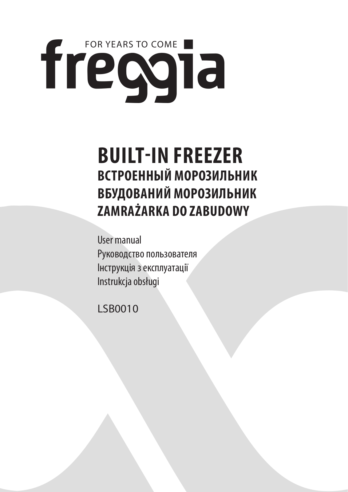 Freggia LSB0010 User Manual