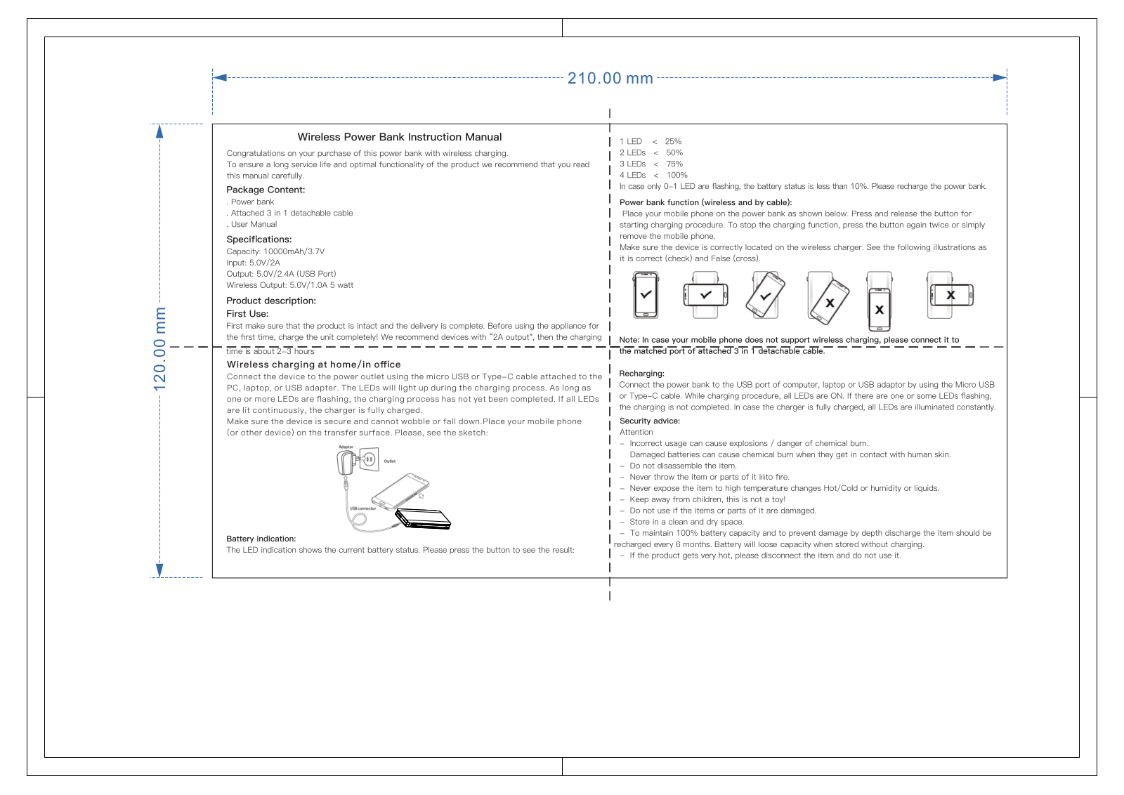 JMTek PBW1000 User Manual