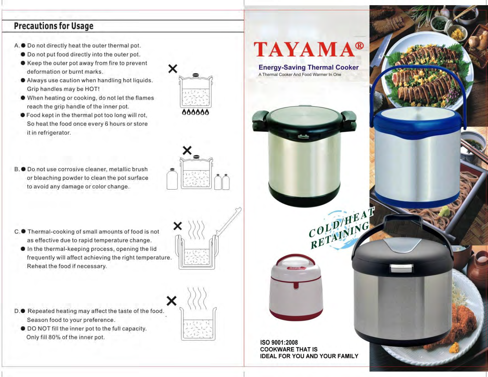 Tayama TXM-50CF User Manual