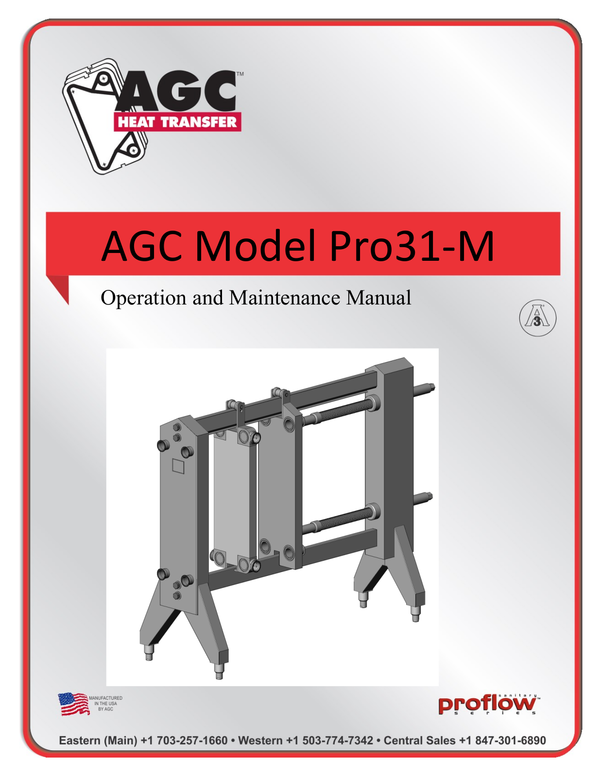 AGC Pro31-M Maintenance Manual