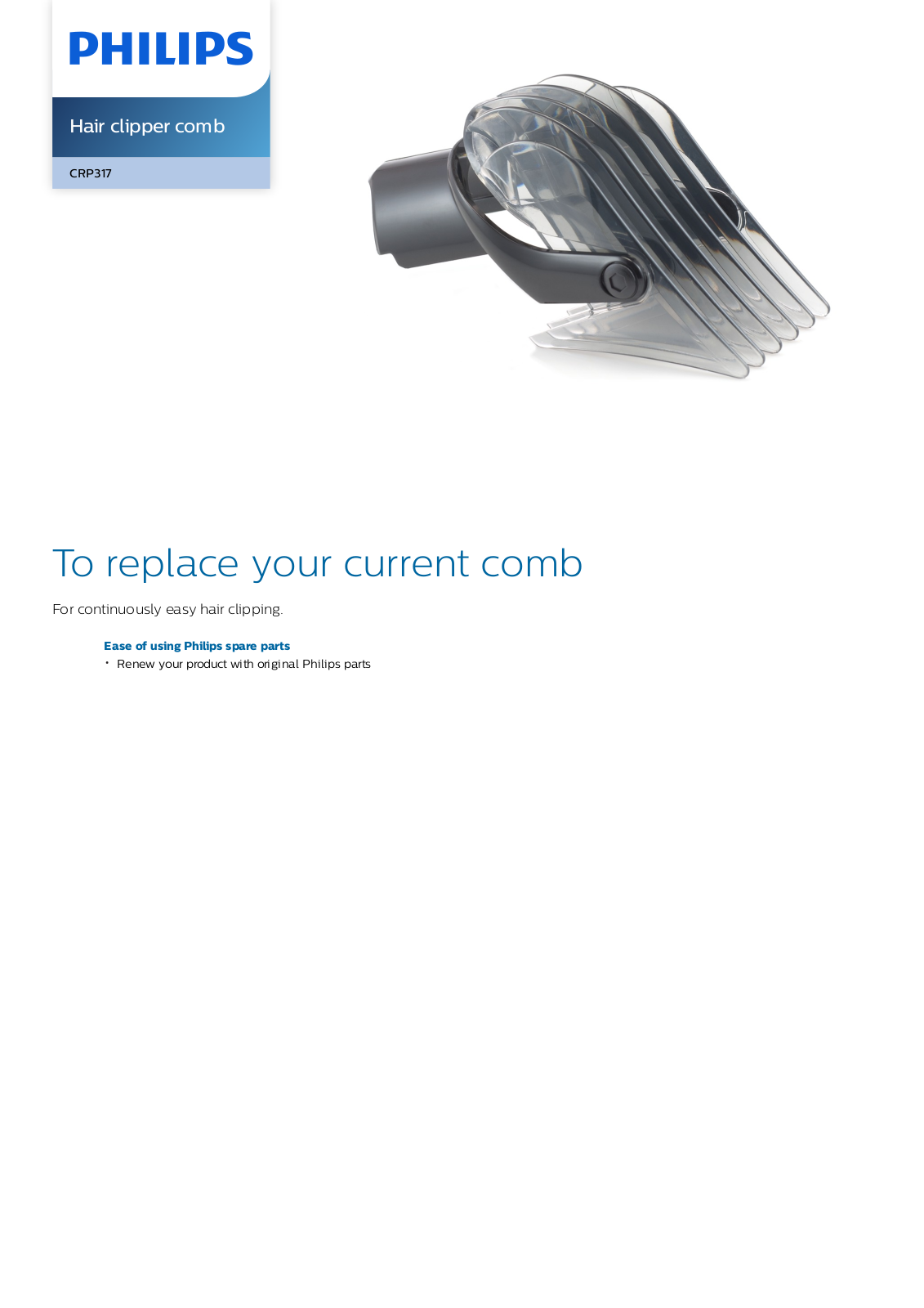 Philips CRP317/01 leaflet - ManualMachine.com