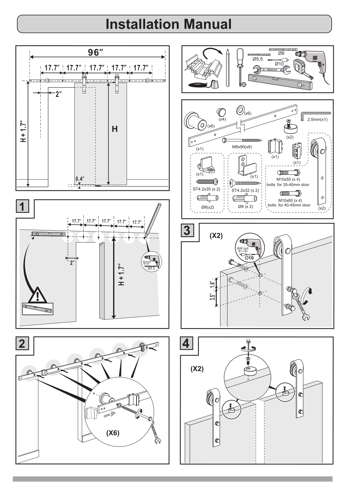 Sure-Loc Hardware SLOC1332 Installation & Assembly - ManualMachine.com