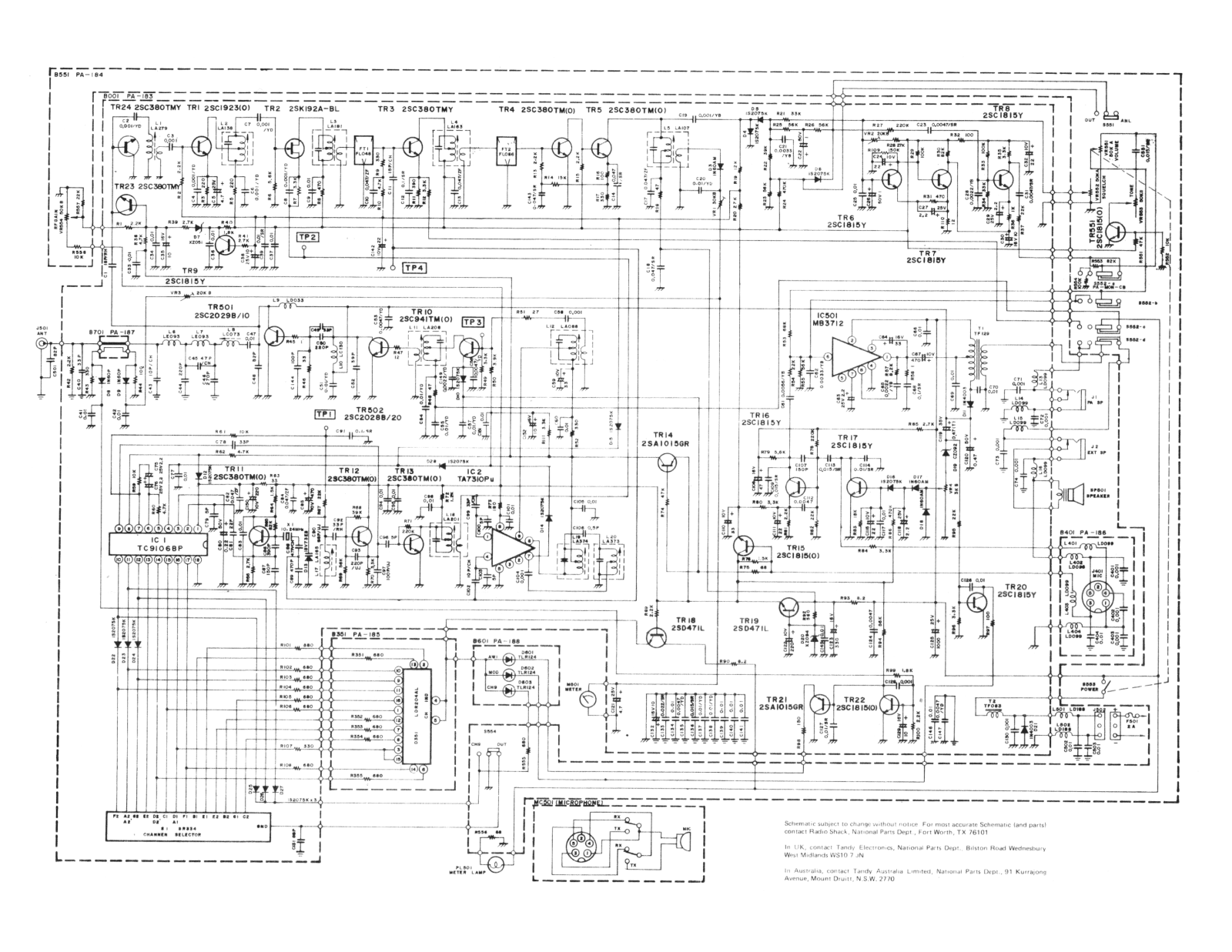 Realistic trc473 List