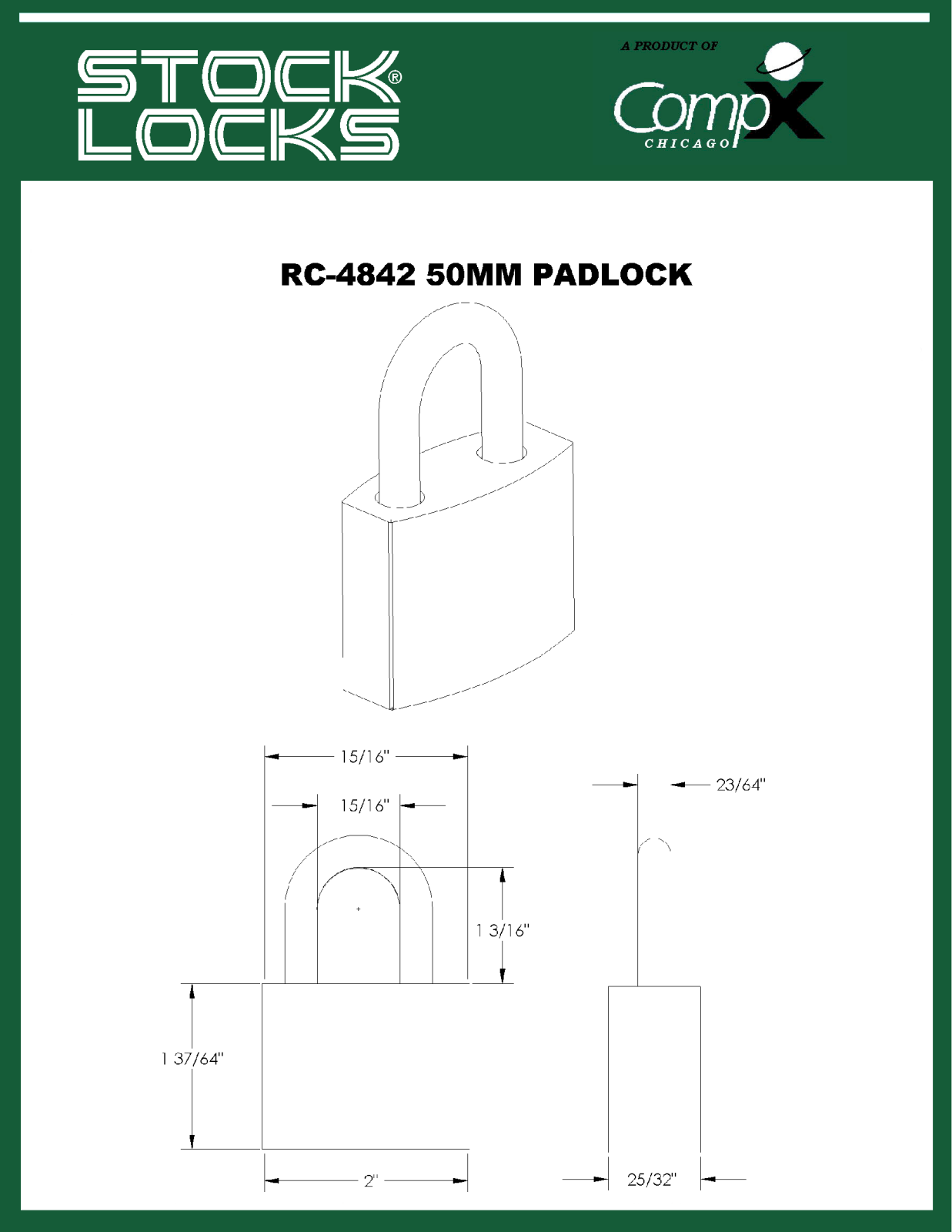 Compx RC-4842 drawing