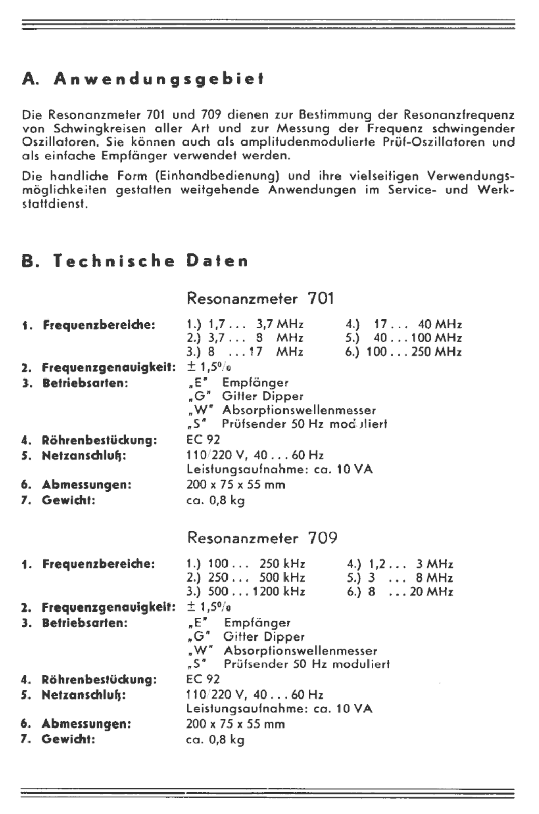 Grundig 701 Schematic