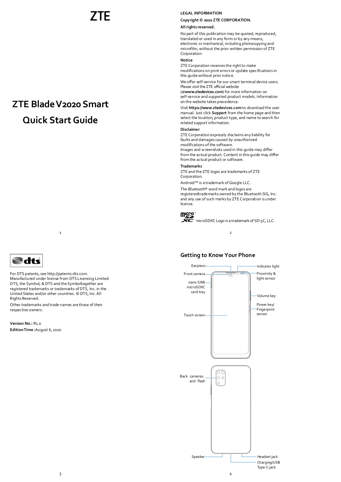 ZTE Blade V2020 Smart User guide - ManualMachine.com