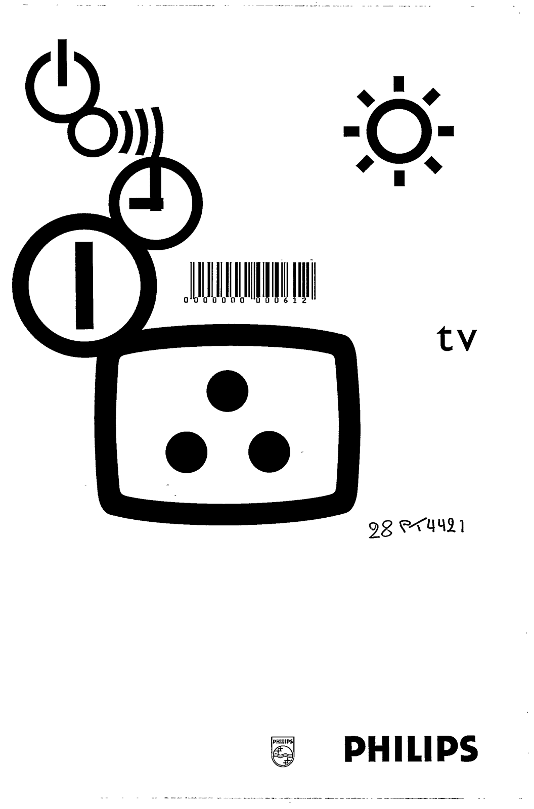 Philips 28PT4421/16 User Manual