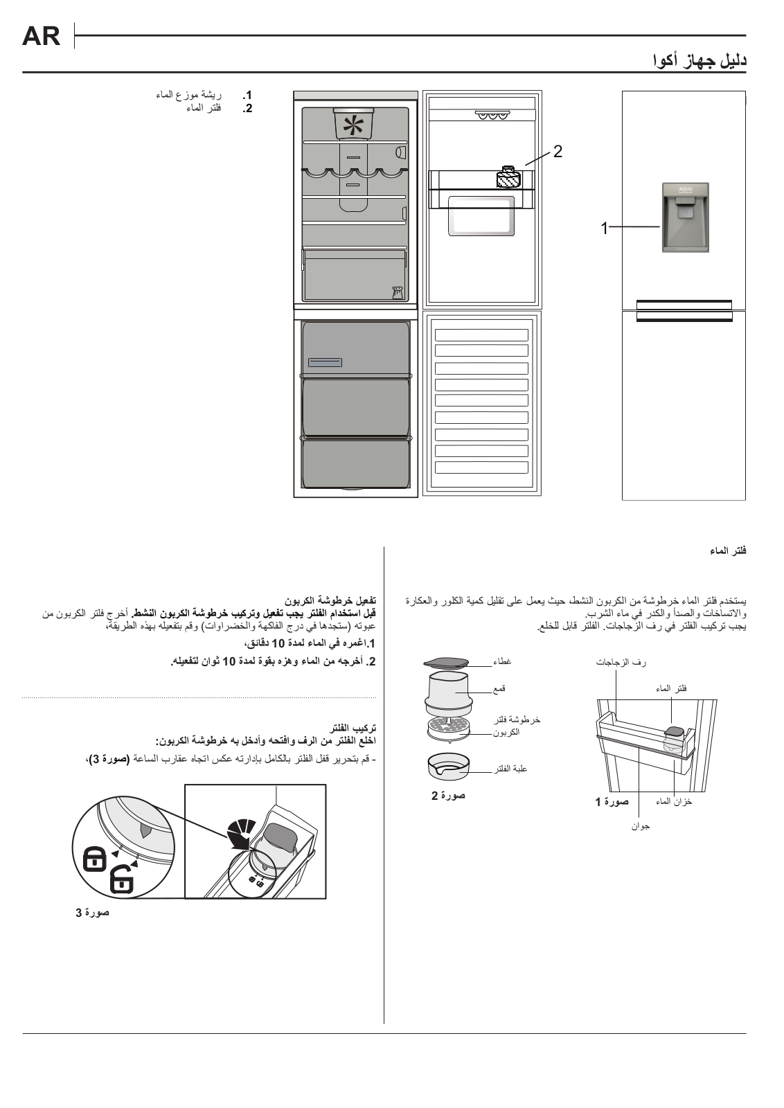 INDESIT LI8 S1E S AQUA Daily Reference Guide