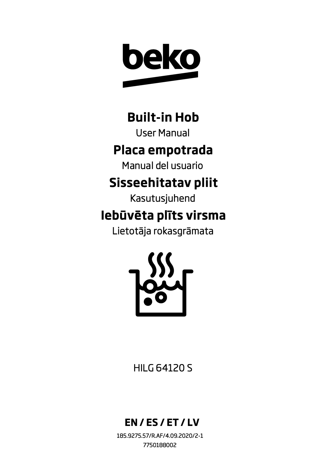 Beko HILG 64120 S User manual