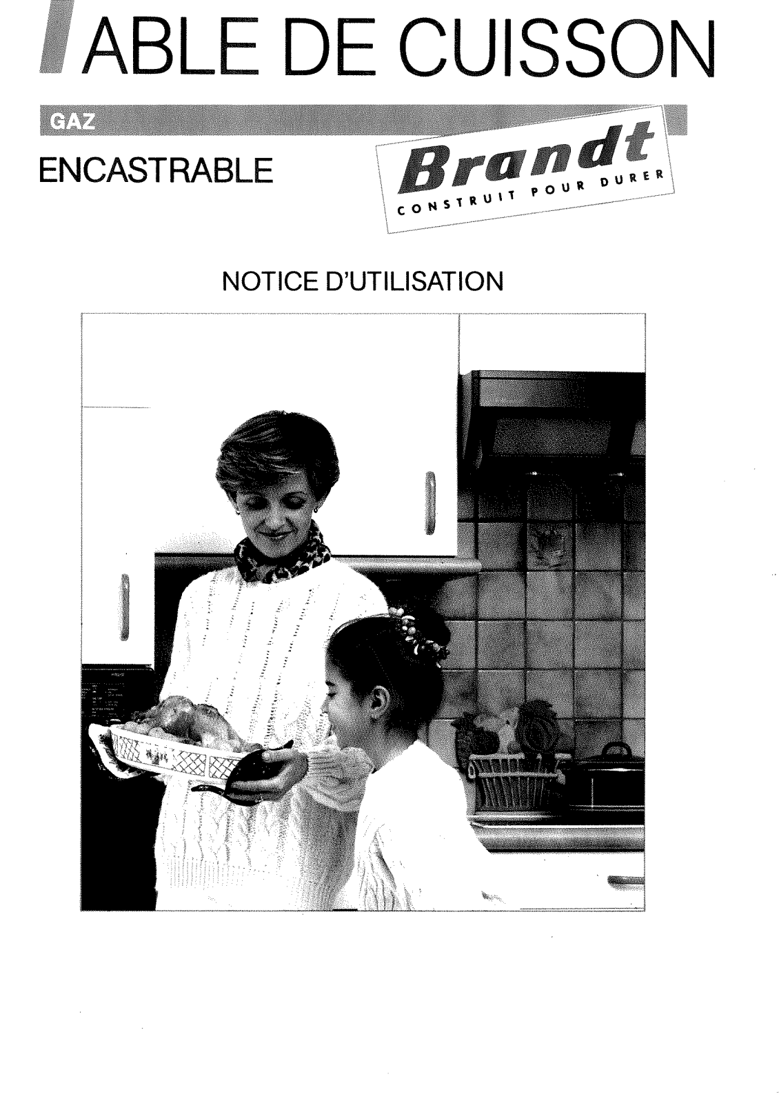 BRANDT DG90 User Manual