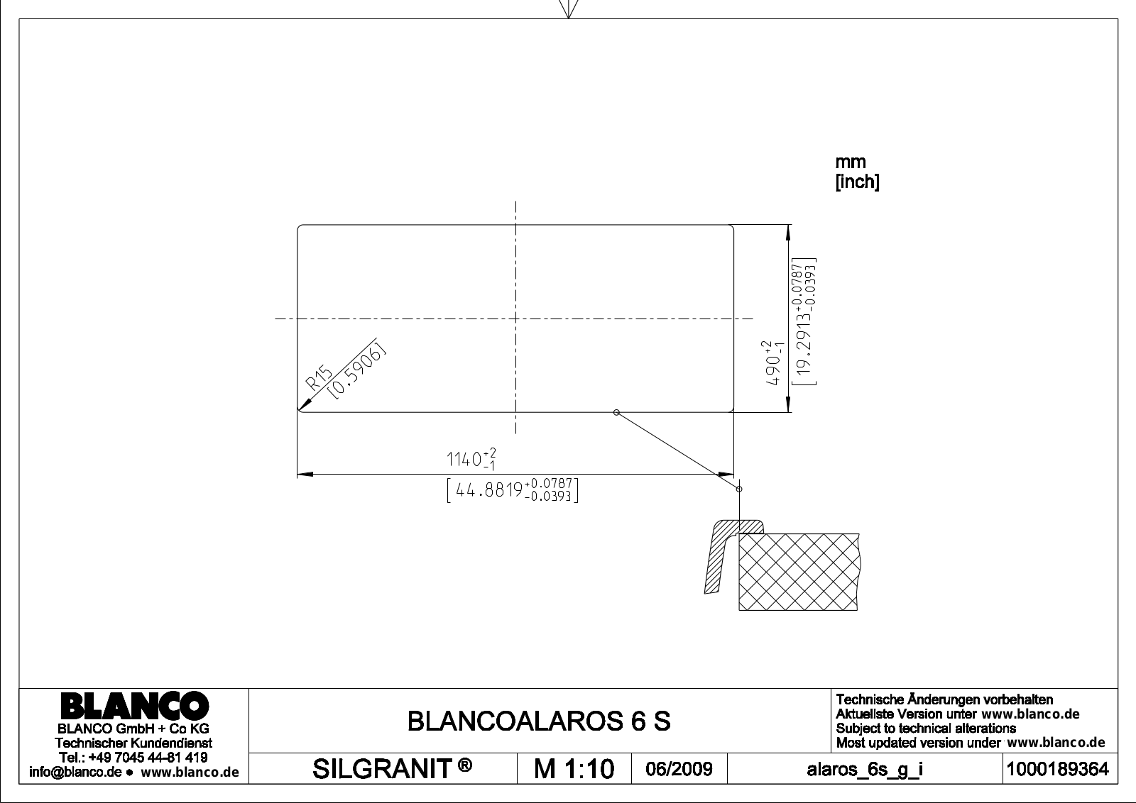 Blanco Alaros 6S User Manual