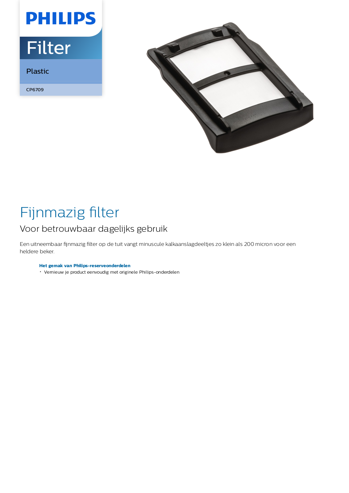 Philips CP6709/01 Leaflet - ManualMachine.com
