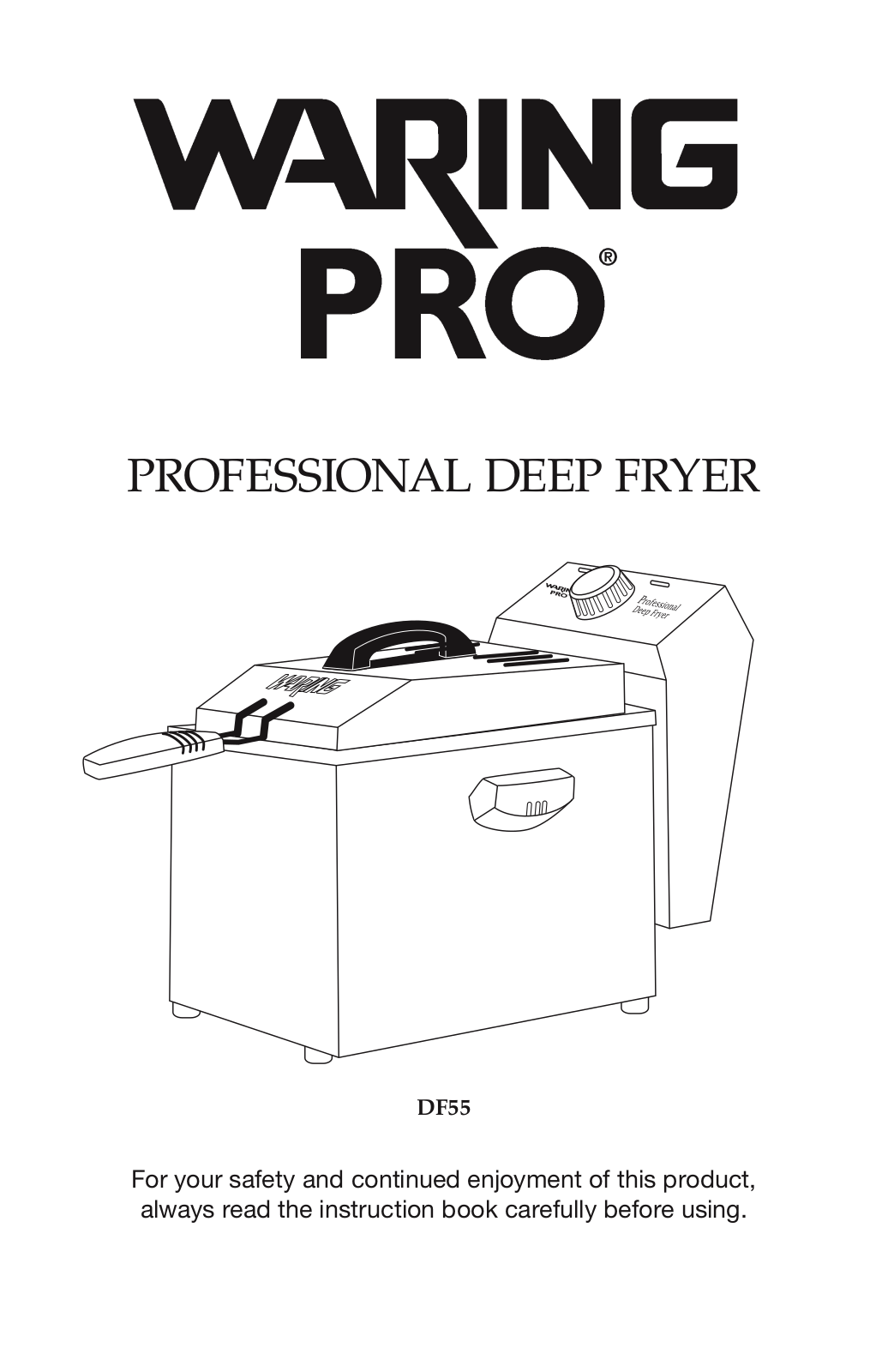 Waring DF55 User Manual