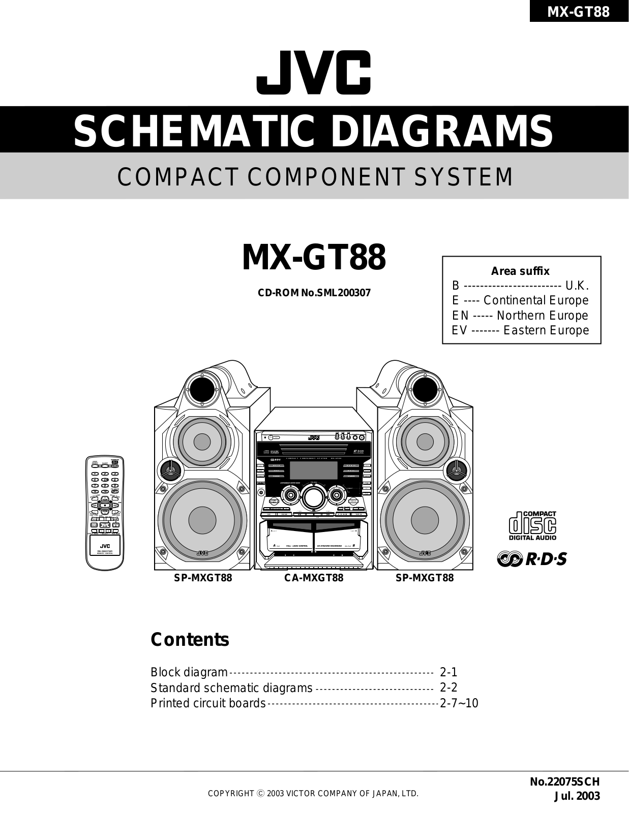 JVC MX-GT88 Diagram