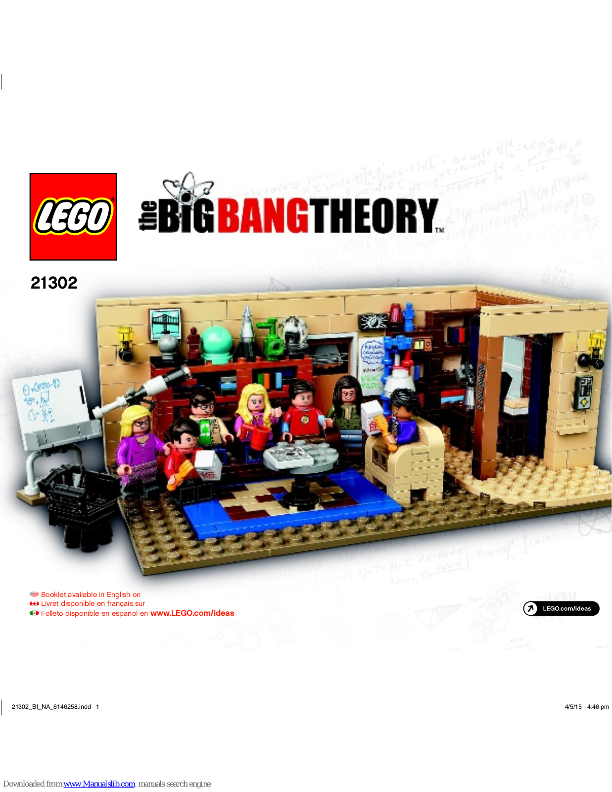 LEGO big bang theory 21302 Assembly Manual