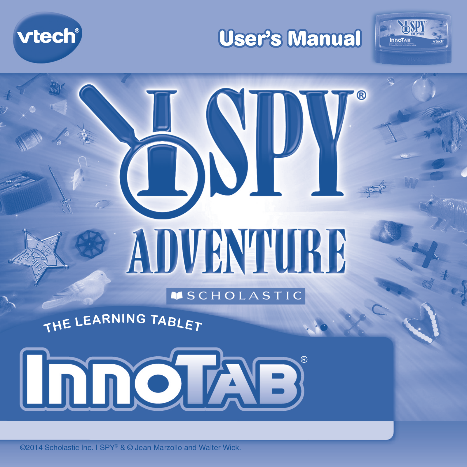 VTech I SPY Adventure Owner's Manual