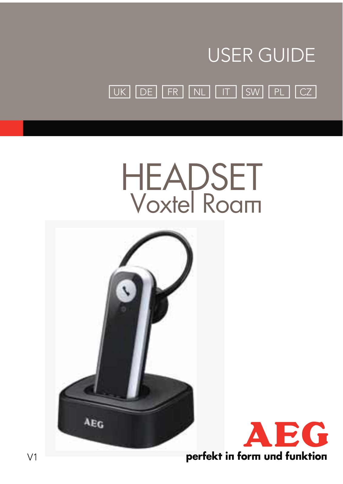 AEG Voxtel roam User Manual