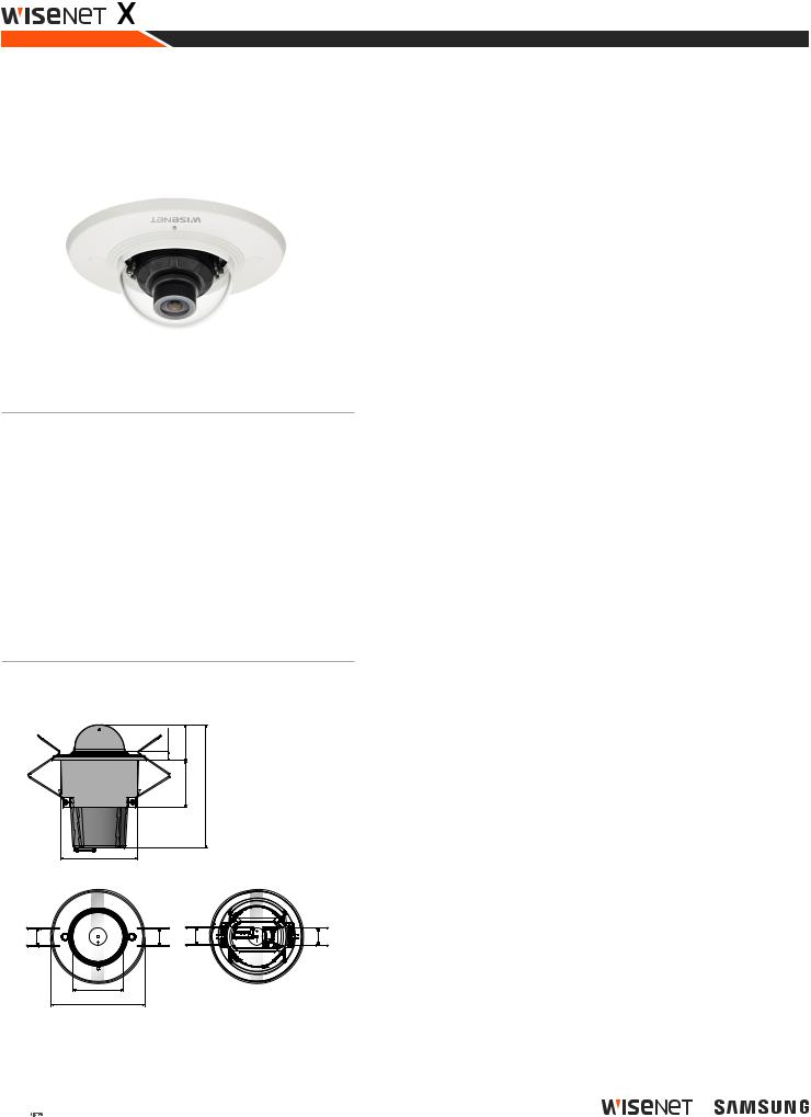 Samsung XND-8020F Specsheet