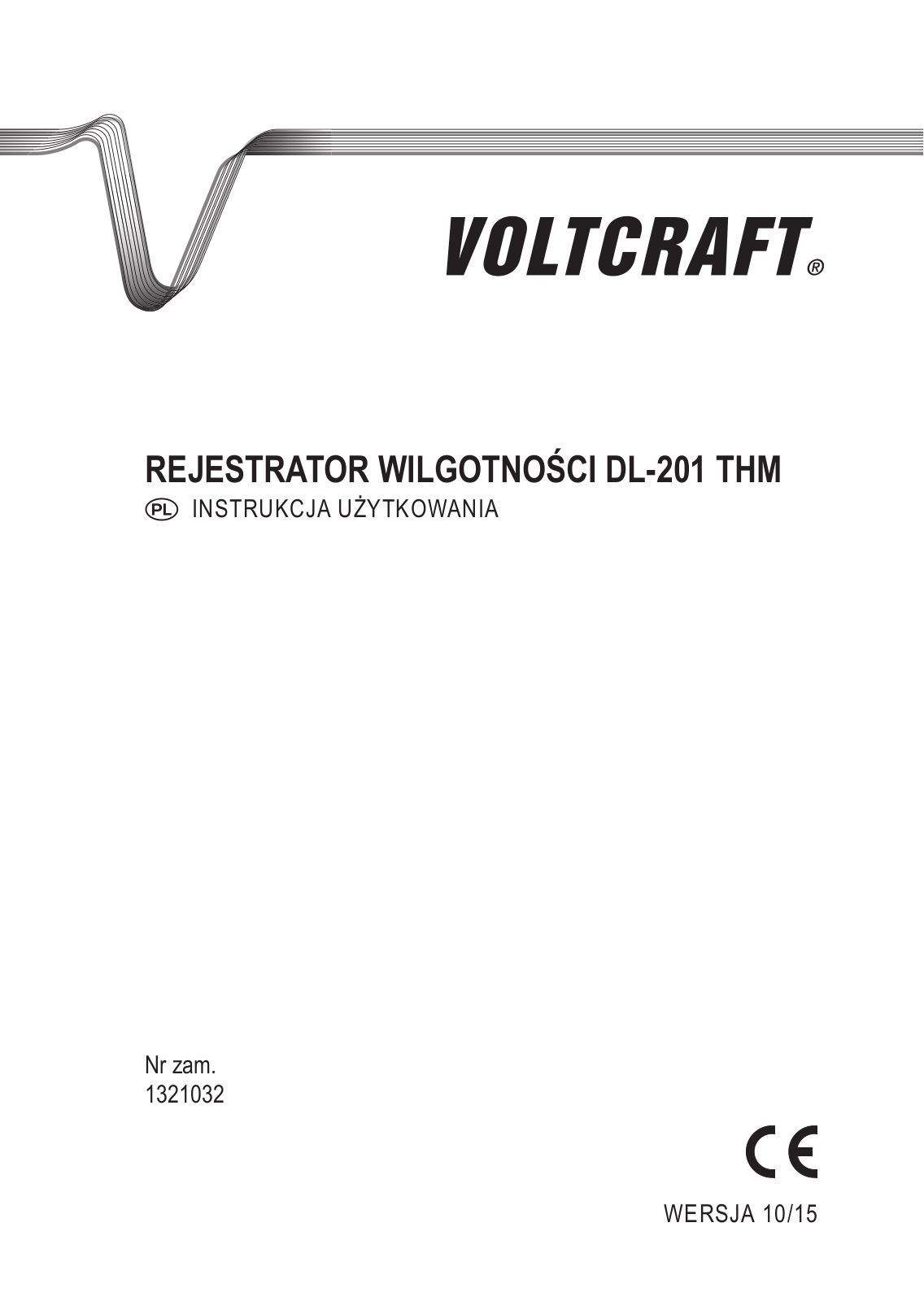 VOLTCRAFT DL-201 THM User guide