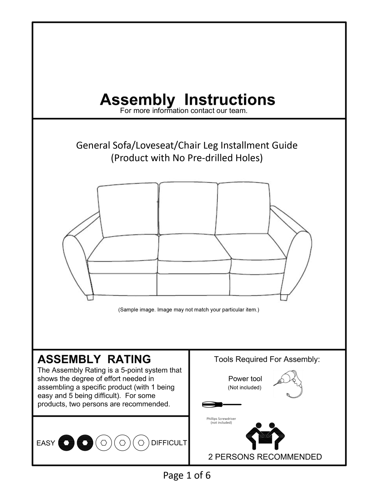 Wade Logan BSTU6828 Assembly Instructions - ManualMachine.com