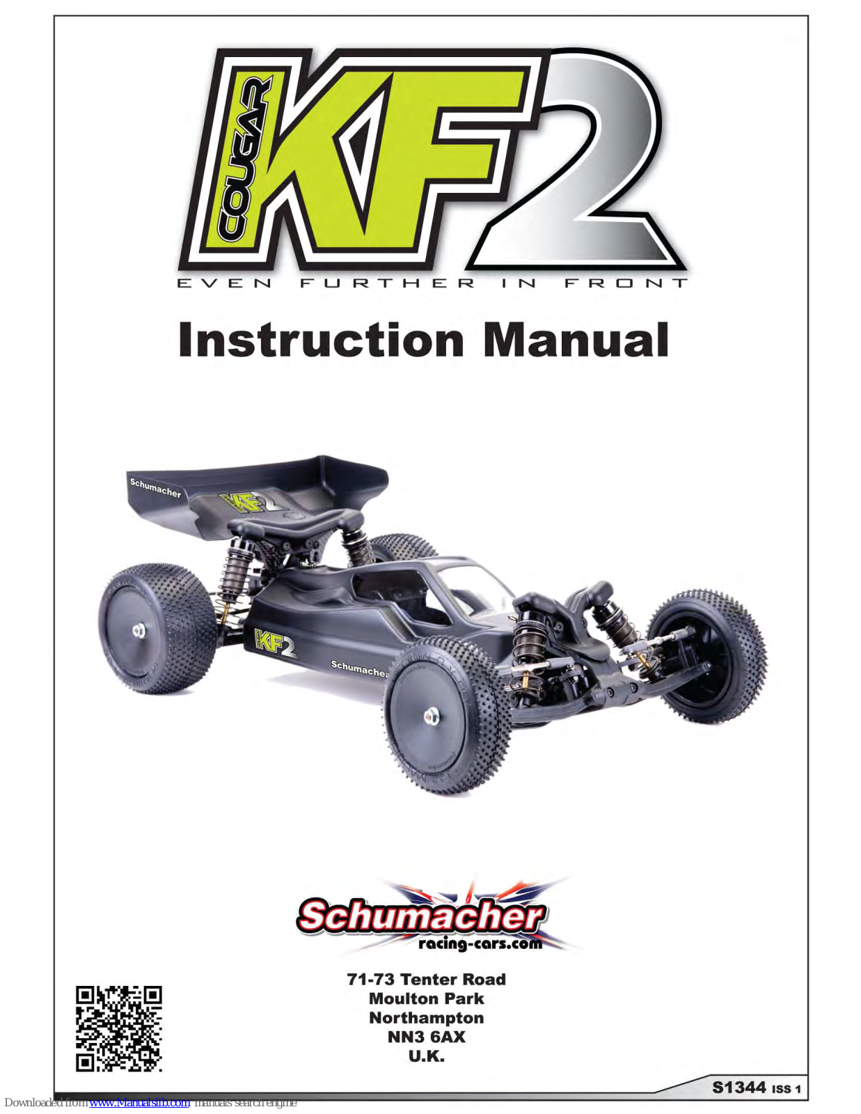 Schumacher Cougar KF2 Instruction Manual