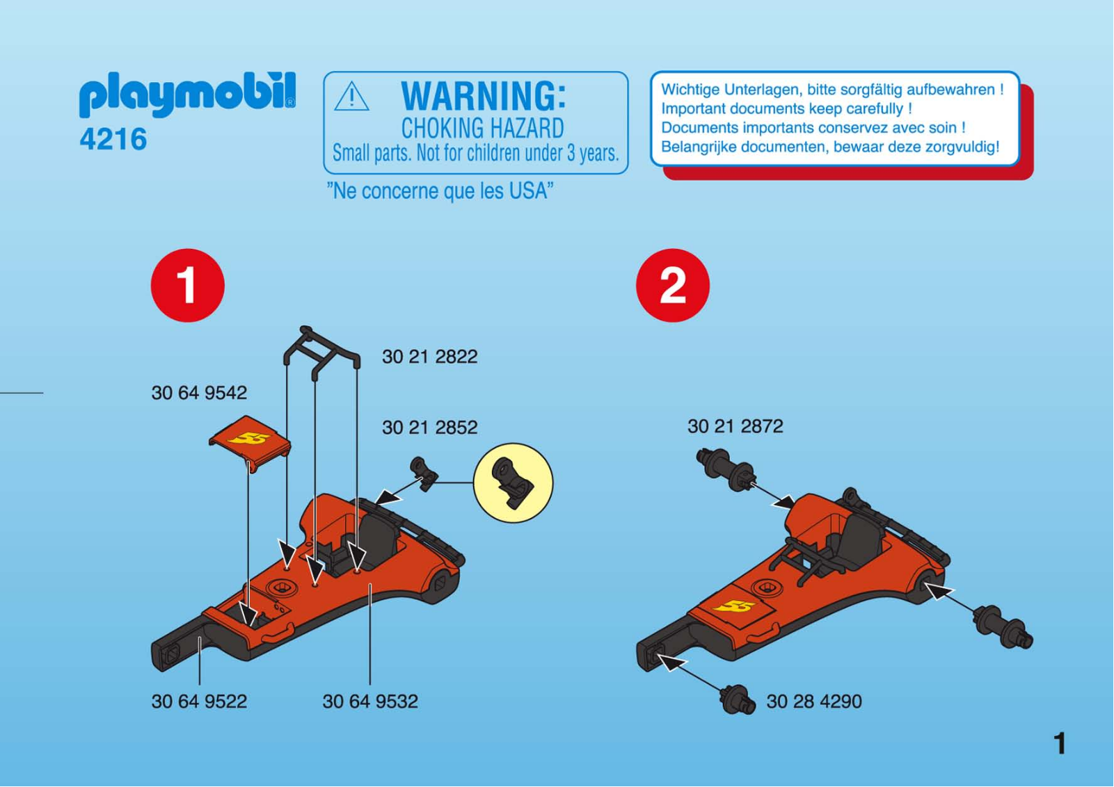 playmobil 4216 Service Manual