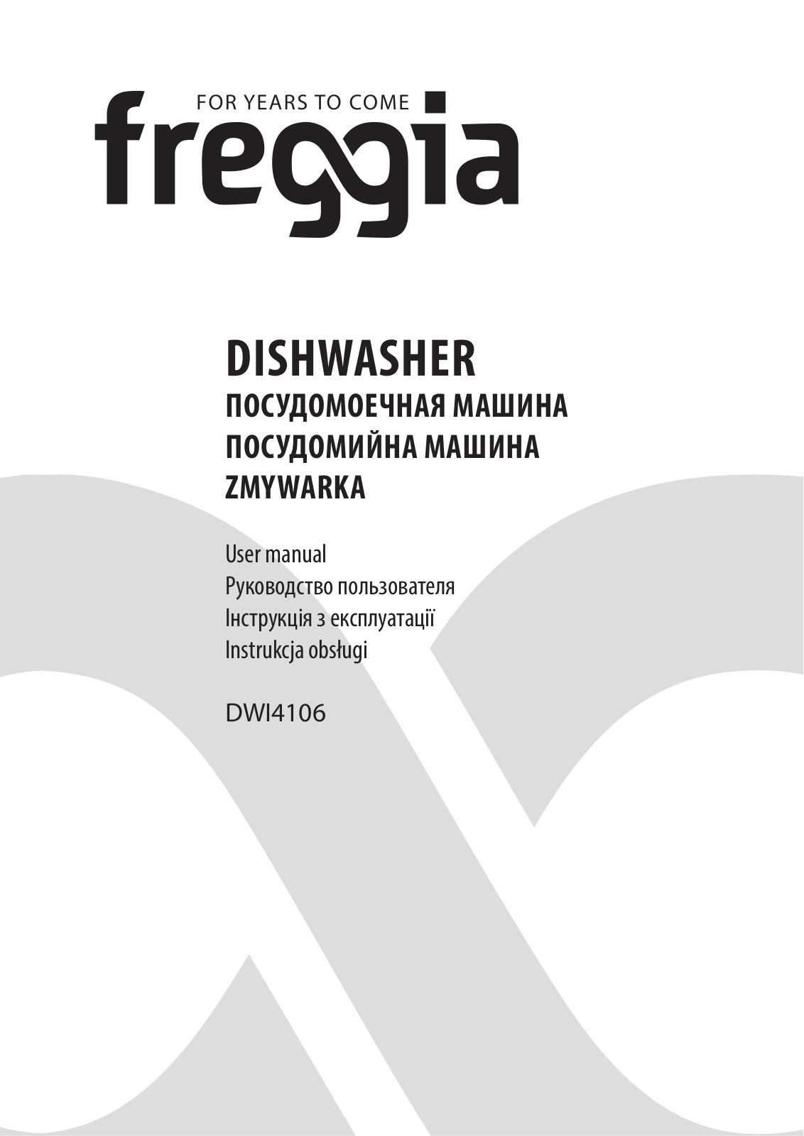 Freggia DWI4106 User Manual