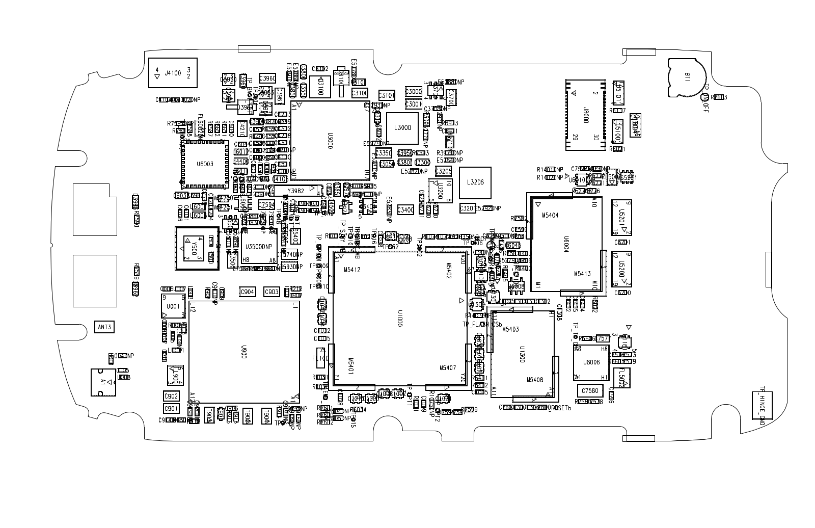 Motorola RAZR V3x Schematic