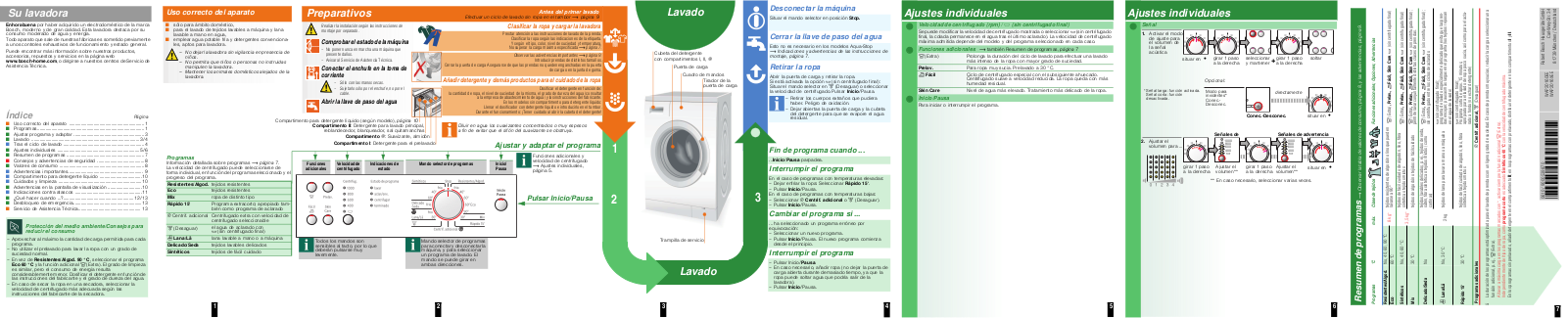 Bosch WAP2016XEE, WAP20160EE, WAP24160EE User Manual