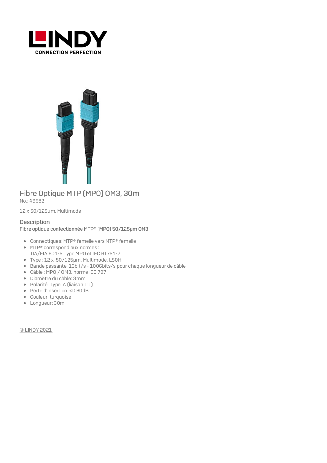 LINDY 46982 Datasheet - ManualMachine.com