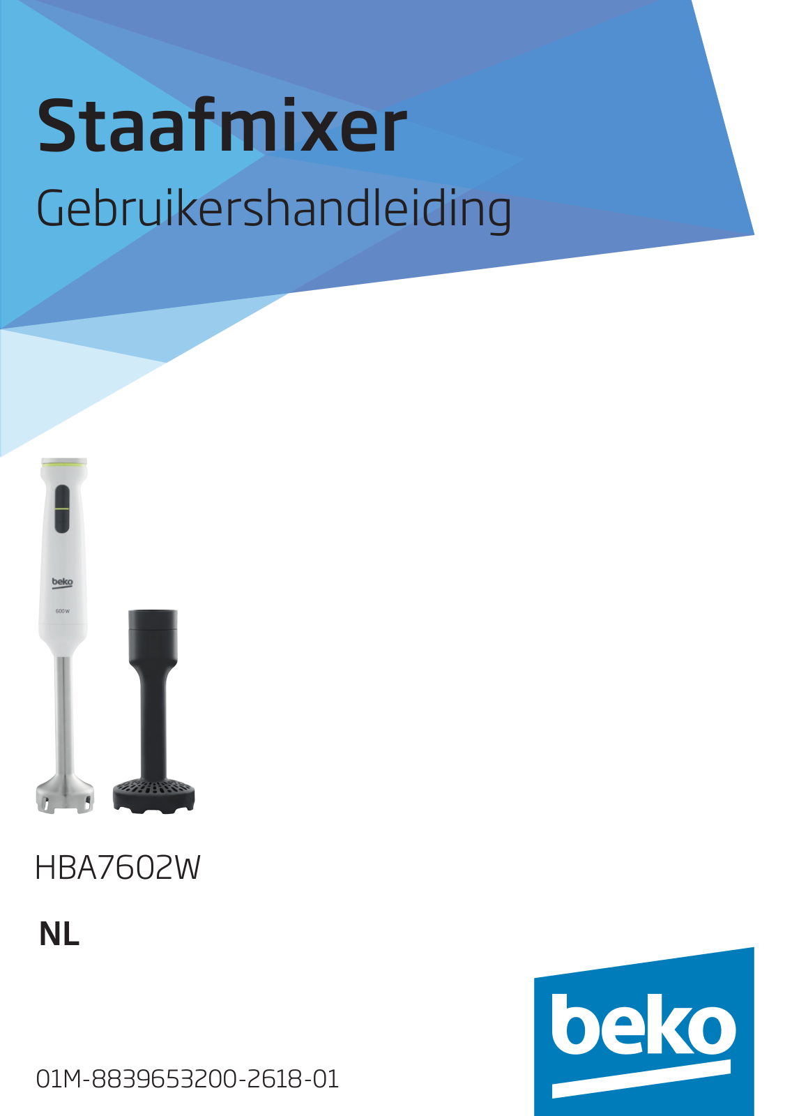 Beko HBA7602W User manual