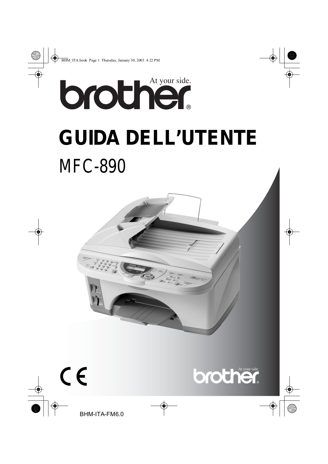 Brother MFC-890 User Manual